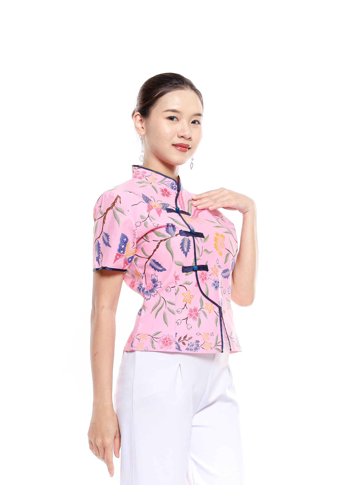 Top Cherish Cheongsam Pink