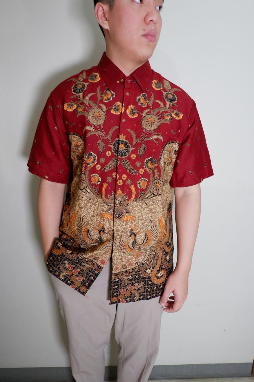 Men Shirt CNY Red Pandawa