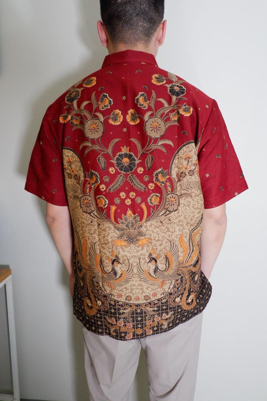 Men Shirt CNY Red Pandawa