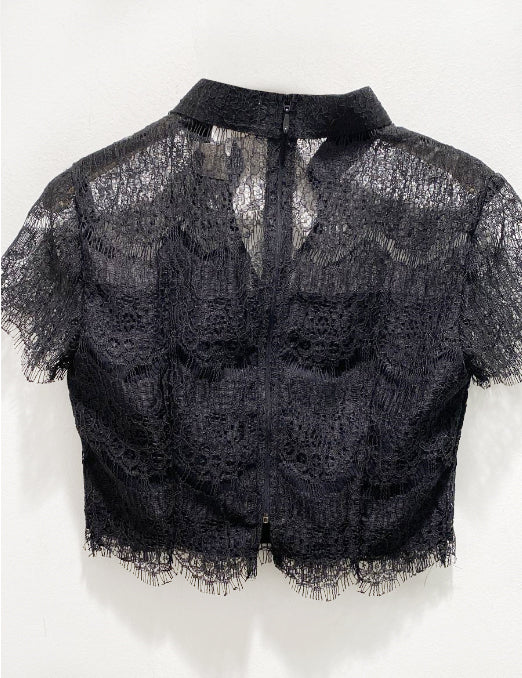 Top Lace Black